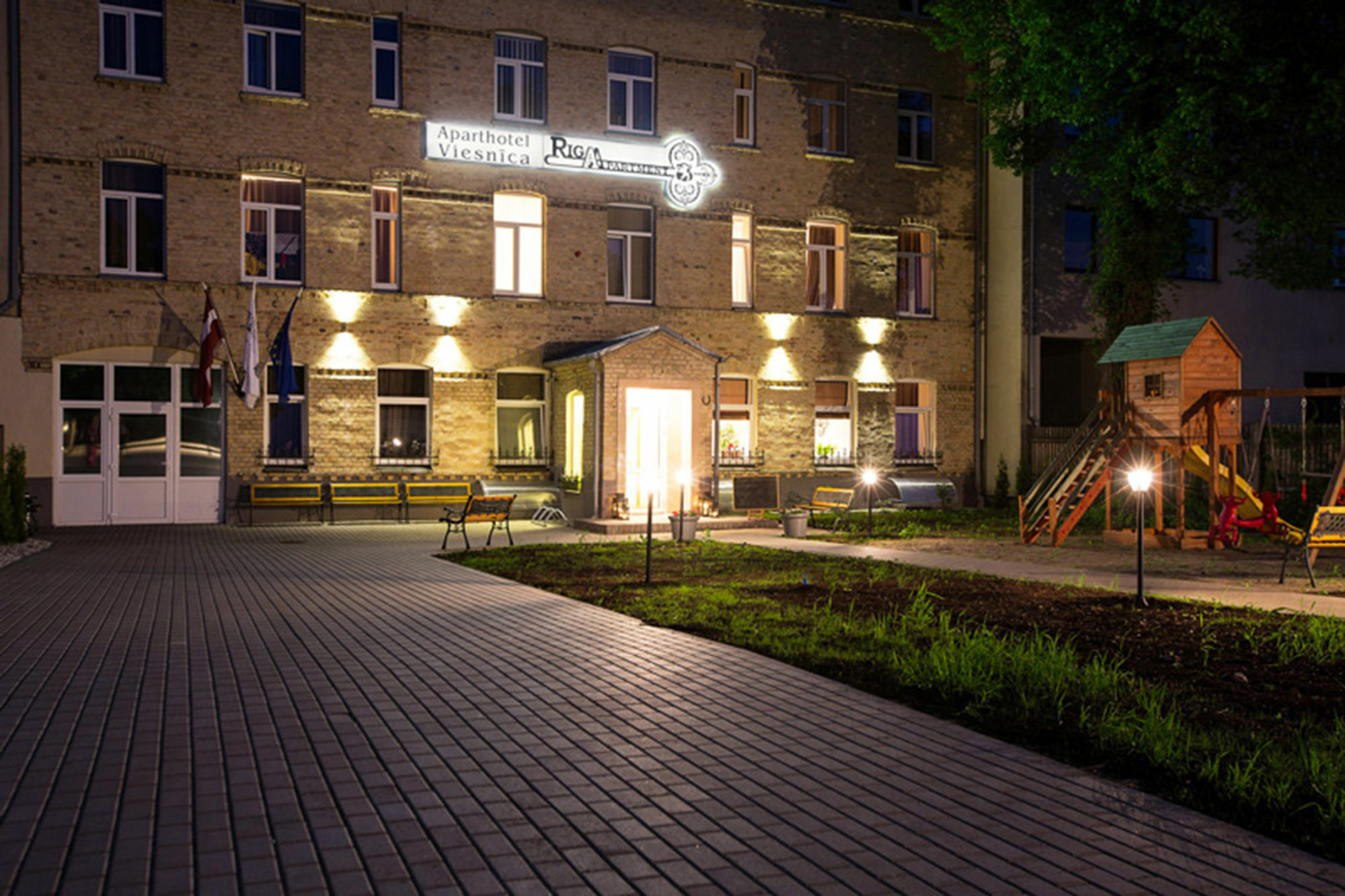 Rigaapartment Sonada Family Aparthotel - Private Parking Kültér fotó